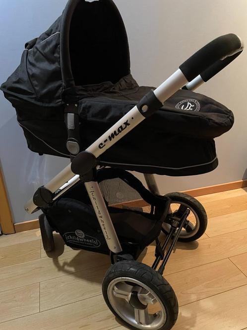 Mooie combiwagen van het merk C-MAX, Kinderen en Baby's, Kinderwagens en Combinaties, Gebruikt, Kinderwagen, Overige merken, Met reiswieg