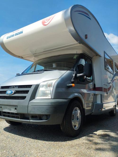 Eura mobil Profila 685vb 2,2 turbodiesel 140 pk, Caravans en Kamperen, Mobilhomes, Particulier, tot en met 6, Alkoof, Eura Mobil