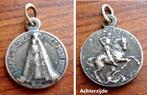 Medaille O.L.Vrouw van Wasmes en St. Georgius met de draak, Verzamelen, Verzenden, Gebruikt, Overige typen, Christendom | Katholiek
