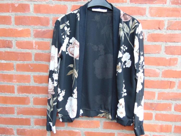 Jasje/ vestje nieuwstaat, Kleding | Dames, Truien en Vesten, Zo goed als nieuw, Maat 36 (S), Zwart, Ophalen of Verzenden