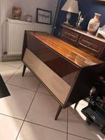 superbe meuble hi-fi radio vintage, Antiek en Kunst, Antiek | Tv's en Audio
