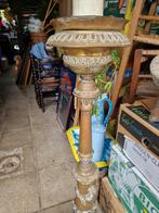 vieux chandelier d'église en cuivre 95cm €95, Antiquités & Art, Antiquités | Bronze & Cuivre, Enlèvement