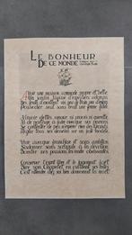 Le bonheur de ce monde. Christophe Plantin, Ophalen of Verzenden