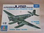 Italeri 101 - Junkers JU52 (1/72), 1:72 tot 1:144, Italeri, Ophalen of Verzenden, Zo goed als nieuw