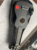 Zwarte ukelele, Muziek en Instrumenten, Snaarinstrumenten | Gitaren | Akoestisch, Ophalen, Zo goed als nieuw