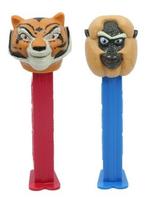 2 PEZ dispensers Kung Fu Panda uit 2015, Verzamelen, Ophalen of Verzenden, Zo goed als nieuw