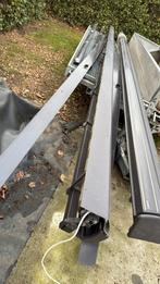 2 Elektrische zonneluifels 6m, Ophalen, Gebruikt, 450 cm of meer, Knikarmscherm