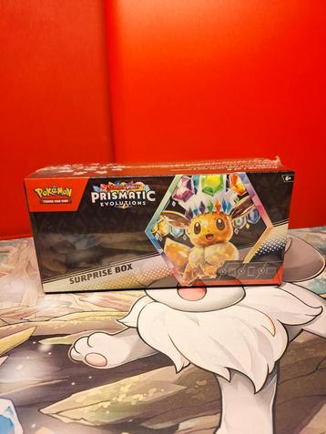 Pokémon Prismatic Evolutions Surprise Box – Sealed beschikbaar voor biedingen