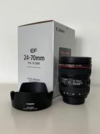 Canon EF 24-70mm f4 IS USM, Audio, Tv en Foto, Foto | Lenzen en Objectieven, Ophalen of Verzenden, Zo goed als nieuw, Telelens