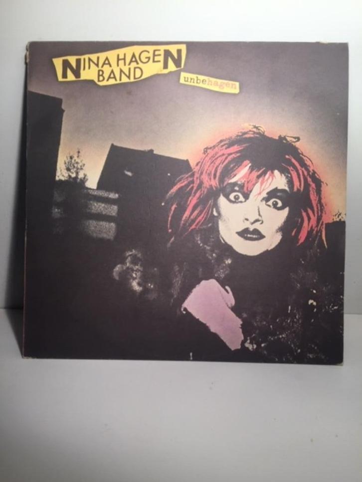 LP - Nina Hagen Band - Unbehagen ( Vinyl ), Cd's en Dvd's, Vinyl | Rock, Zo goed als nieuw, Alternative, 12 inch, Ophalen of Verzenden