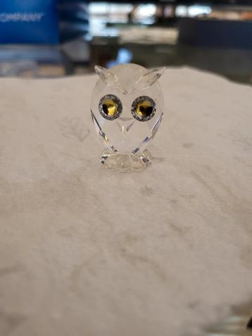 Swarovski uil klein 4cm x 3cm beschikbaar voor biedingen