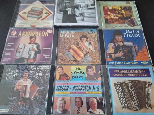 Lot 57 x Cs's - Accordeon - Musette, Cd's en Dvd's, Cd's | Instrumentaal, Zo goed als nieuw, Ophalen of Verzenden