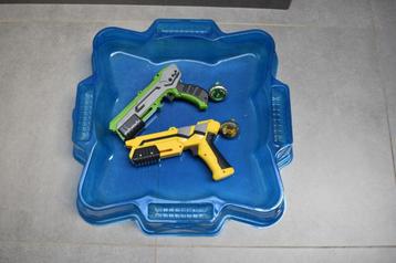 Silverlit Spinner MAD deluxe battle pack, Arena en 2 spinner, Enlèvement, Comme neuf