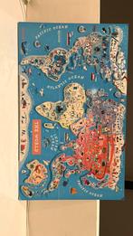 Magnetische wereldkaart, Enlèvement, Utilisé