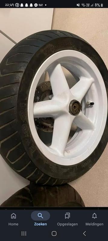 12 inch booster velgen heb zwarte, Fietsen en Brommers, Ophalen of Verzenden, Zo goed als nieuw