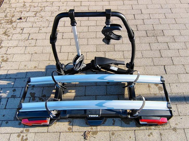 THULE FIETSDRAGER, Autos : Divers, Porte-vélos, Comme neuf, Support d'attelage, 2 vélos, Enlèvement