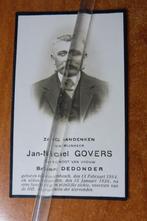 Jan Michel GOVERS Dedonder Drogenbos 1864-1926, Verzenden