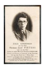 doodsprentje oorlogsslachtoffer Gijzegem 1940, Enlèvement ou Envoi, Autres, Photo ou Poster