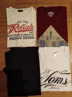 4 T-shirts mt M, Ophalen of Verzenden, Zo goed als nieuw, Maat 48/50 (M)