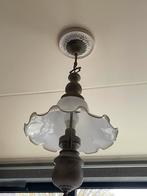 Dressoir , bijzettafel , bijzetkastje en 2 lusters, Ophalen, Gebruikt, Hout, Landelijk