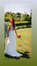 Trouwjurk Youniek, Kleding | Dames, Trouwkleding en Trouwaccessoires, Ophalen, Zo goed als nieuw, Trouwjurk