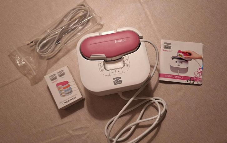 Sensepil silk'n lichtontharingsapparaat ontharing laserontha, Elektronische apparatuur, Persoonlijke Verzorgingsapparatuur, Zo goed als nieuw