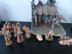 Kerststal met kerstfiguren, Verzamelen, Ophalen of Verzenden, Zo goed als nieuw