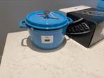 Staub La Cocotte Haut 24 cm Ice Bleu NIEUW, Nieuw, Ophalen of Verzenden