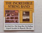 INCREDIBLE STRING BAND - 2 originele albums (2 CDset), CD & DVD, CD | Rock, Enlèvement ou Envoi, Comme neuf, Pop rock