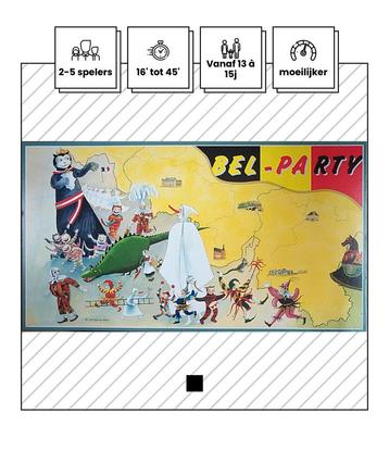 Bel party, gezelschapsspel beschikbaar voor biedingen