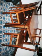 Table de salon et 6 chaises, Antiek en Kunst, Antiek | Gereedschap en Instrumenten, Ophalen of Verzenden
