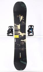 160 cm snowboard SALOMON WILD CARD, Black/yellow, FLAT/rocke, Sport en Fitness, Snowboarden, Verzenden, Gebruikt, Board