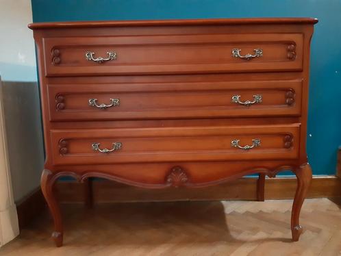 Klassieke vintage commode ladekast, Huis en Inrichting, Kasten | Ladekasten, Gebruikt, Minder dan 100 cm, 100 tot 150 cm, 25 tot 50 cm