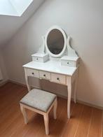 Make up tafel + stoel, Huis en Inrichting, Tafels | Kaptafels, Ophalen, Gebruikt