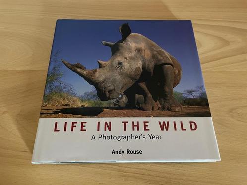 3=2 ACTIE Andy Rouse Life in the Wild A Photographer's Year, Livres, Loisirs & Temps libre, Comme neuf, Photographie et Cinéma