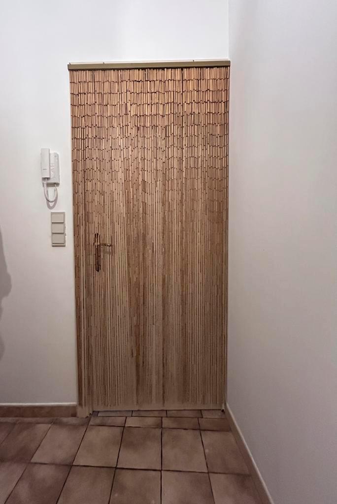 Bamboe vliegengordijn, Huis en Inrichting, Woonaccessoires | Kamerschermen, Gebruikt, Ophalen