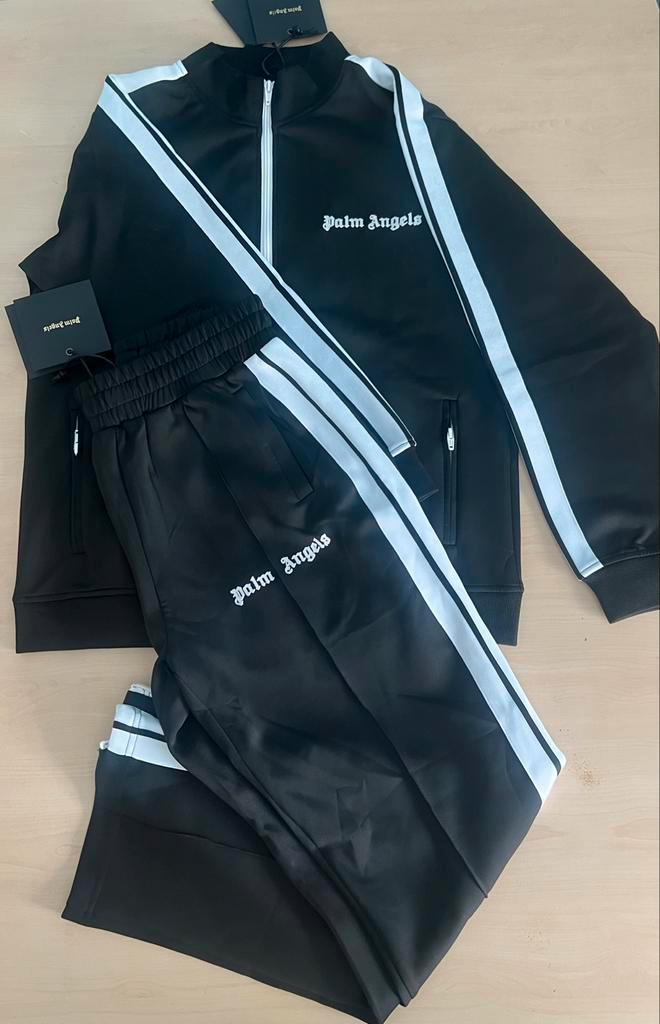 Palm Angels zwart trainingspak – Medium, Kleding | Heren, Heren-kledingpakketten, Nieuw, Maat 48/50 (M), Verzenden