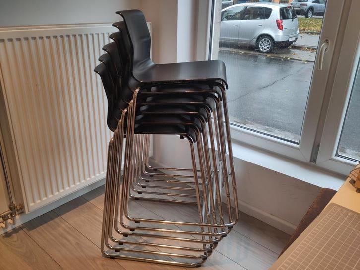 Barkruk Ikea, Huis en Inrichting, Barkrukken, Gebruikt, Kunststof, Metaal, Ophalen