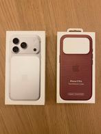 iPhone 17 pro Silver 256Go neuf + coque Tech Woven Sienne, Ophalen, Nieuw, Zwart, IPhone 16