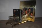 1x oud Langspeelplaten rek , metaal messing, Verzamelen, Retro, Ophalen of Verzenden, Audio en Video