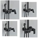 Ensemble de douche moderne noir mat – Thermostatique, Enlèvement, Neuf
