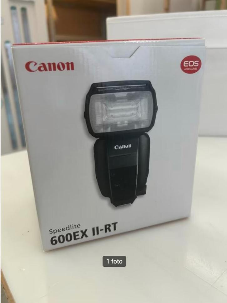 canon speedlite 600ex ii-rt met transmitter Yongnuo, Audio, Tv en Foto, Foto | Flitsers, Zo goed als nieuw, Canon, Ophalen of Verzenden