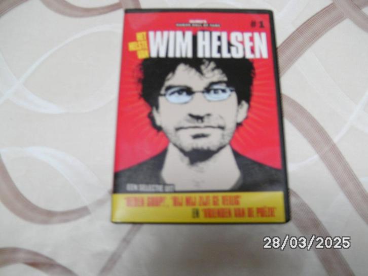 Een DVD "Het beste van Wim Helsen", Cd's en Dvd's, Dvd's | Komedie, Zo goed als nieuw, Overige genres, Alle leeftijden, Ophalen of Verzenden