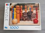 Puzzel MB dieren 1000st (nr1610a), Ophalen of Verzenden, 500 t/m 1500 stukjes, Gebruikt, Legpuzzel