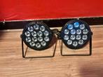 2 PAR LED Beestar 54 — Lichteffecten, Muziek en Instrumenten, Ophalen, Zo goed als nieuw, Licht, Geluidgestuurd