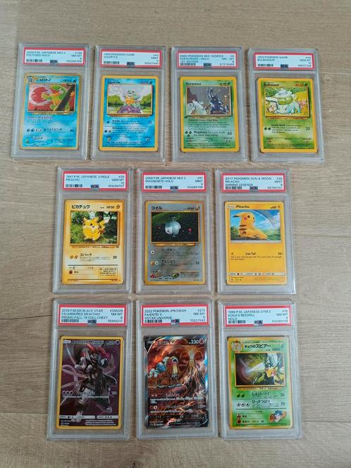 Pokémon vintage PSA slabs Engels & Japans, Hobby en Vrije tijd, Verzamelkaartspellen | Pokémon, Zo goed als nieuw, Ophalen of Verzenden