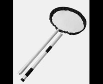 Koi Pro Koinet Rond 80 cm + Koi Pro Aluminium Steel 38 mm /  beschikbaar voor biedingen