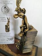 Bronze "pixie" Asterix et Idefix limité avec certificat., Collections, Personnages de BD, Enlèvement ou Envoi, Astérix et Obélix