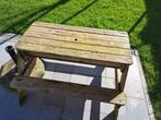 Houten Picknick tafel voor kinderen, Table de pique-nique pour enfants, Rectangulaire, Bois, Utilisé