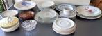 LOT van 41 stuks serviesgoed, Ophalen of Verzenden, Gebruikt, Bord(en)